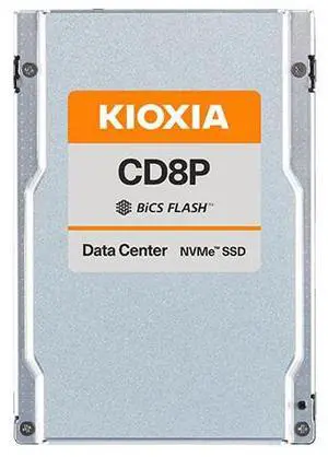 Kioxia KCD8XPUG7T68 CD8-P 7.68TB NVMe PCIe 2.5" 15mm SIE