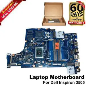 Dell Inspiron 3505 Motherboard AMD Athlon Silver 3050U Dual Core LA-K001P P92W5