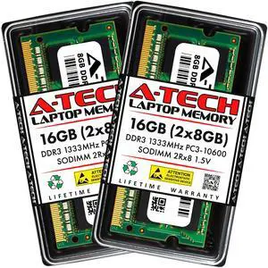 16GB 2x 8GB PC3-10600 Dell Latitude E6510 3440 Memory RAM 16GB 2x 8GB PC3-10600 Dell Latitude E6510 3440 Memory RAM