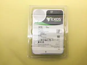 Seagate Exos X16 16TB 7200RPM SATA 6Gb/s 256MB 3.5in HDD ST16000NM003G