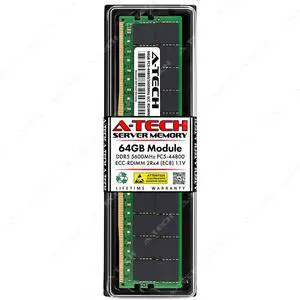 64GB DDR5 PC5-44800R RDIMM Replacement for Micron MTC40F2046S1RC56BD1 Memory RAM 64GB DDR5 PC5-44800R RDIMM Replacement for Micron MTC40F2046S1RC56BD1 Memory RAM
