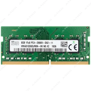 Hynix 8GB DDR4 2666MHz PC4-21300 1Rx8 SODIMM Laptop Memory RAM HMA81GS6DJR8N-VK Hynix 8GB DDR4 2666MHz PC4-21300 1Rx8 SODIMM Laptop Memory RAM HMA81GS6DJR8N-VK