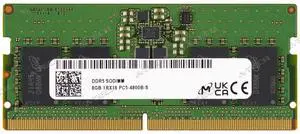 Micron 8GB DDR5 SODIMM MTC4C10163S1SC48BA1 MTC4C10163S1SC48B Laptop Memory RAM Micron 8GB DDR5 SODIMM MTC4C10163S1SC48BA1 MTC4C10163S1SC48B Laptop Memory RAM