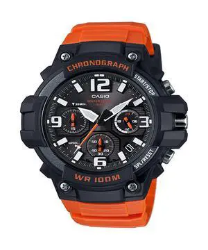 Casio Men's Quartz Chronograph Date Indicator 49mm Sports Watch MCW100H-4AV Casio Men's Quartz Chronograph Date Indicator 49mm Sports Watch MCW100H-4AV
