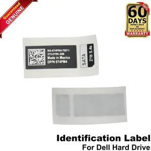 Lot 50 Dell 2TB 5.4k SATA 3Gb/s Hard Drive Label Identifier sticker Only T4PM4 Lot 50 Dell 2TB 5.4k SATA 3Gb/s Hard Drive Label Identifier sticker Only T4PM4