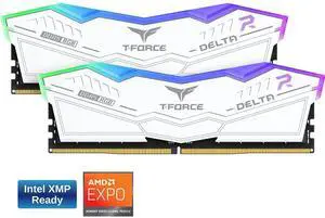 TEAMGROUP T-Force Delta RGB 16GB (2 x 8GB) 288-Pin PC RAM DDR5 6000 (PC5 48000) TEAMGROUP T-Force Delta RGB 16GB (2 x 8GB) 288-Pin PC RAM DDR5 6000 (PC5 48000)