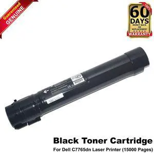 Dell C7765dn Toner Cartridge Black 15000 Page Yield Laser 31XHP 6GH17 Dell C7765dn Toner Cartridge Black 15000 Page Yield Laser 31XHP 6GH17