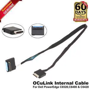Dell OCULink Cable for PowerEdge C6520 C6400 SFF-8611 X16 M.2 Riser SATA J1RGW Dell OCULink Cable for PowerEdge C6520 C6400 SFF-8611 X16 M.2 Riser SATA J1RGW