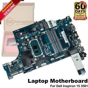 Dell Inspiron 15 3501 Motherboard i5-1035G1 Quad-Core 1.0GHz LA-K035P 2VK51 Dell Inspiron 15 3501 Motherboard i5-1035G1 Quad-Core 1.0GHz LA-K035P 2VK51