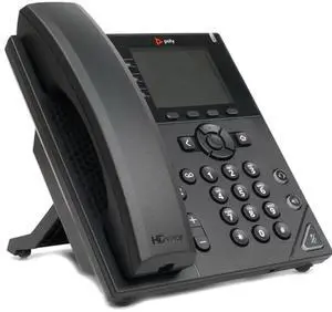 Poly VVX 350 6-Line Gigabit PoE VoIP SIP Business IP Phone 2200-48830-025 Poly VVX 350 6-Line Gigabit PoE VoIP SIP Business IP Phone 2200-48830-025