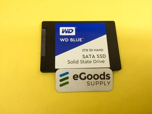 WD Blue 2TB SATA 6Gb/s 2.5" 3D NAND Internal PC SSD WDS200T2B0A WD Blue 2TB SATA 6Gb/s 2.5" 3D NAND Internal PC SSD WDS200T2B0A