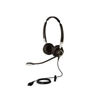 Jabra Biz 2400 II QD Duo NC Wired Headset Noise Cancelling 2409-820-205 Jabra Biz 2400 II QD Duo NC Wired Headset Noise Cancelling 2409-820-205