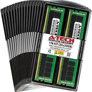 (NOT FOR HOME PC!) A-Tech 1TB 32x 32GB 2Rx4 PC4-21300R DDR4 2666MHz ECC REG RDIMM Server Memory RAM (NOT FOR HOME PC!) A-Tech 1TB 32x 32GB 2Rx4 PC4-21300R DDR4 2666MHz ECC REG RDIMM Server Memory RAM