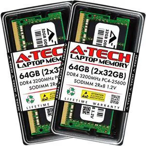 64GB 2x 32GB DDR4-3200 Dell XPS 15 9510 17 9710 Memory RAM 64GB 2x 32GB DDR4-3200 Dell XPS 15 9510 17 9710 Memory RAM