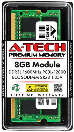 (NOT FOR HOME PC!) 8GB PC3-12800 ECC SODIMM (Replacement for Kingston AM8D3L16SE11D8NE1) Memory RAM (NOT FOR HOME PC!) 8GB PC3-12800 ECC SODIMM (Replacement for Kingston AM8D3L16SE11D8NE1) Memory RAM