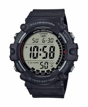 Casio Men's Quartz Date Indicator Black Resin Band 51 mmWatch AE1500WH-1AV Casio Men's Quartz Date Indicator Black Resin Band 51 mmWatch AE1500WH-1AV