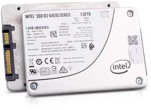 Intel D3-S4510 1.92TB SSDSC2KB019T8 SATA 6Gb/s 3D TLC 2 DWPD 2.5" Enterprise SSD Intel D3-S4510 1.92TB SSDSC2KB019T8 SATA 6Gb/s 3D TLC 2 DWPD 2.5" Enterprise SSD