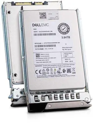 Dell 3.84TB SATA 6Gb/s 3D TLC 1 DWPD 2.5" Read Intensive SSD 03GDK0 G16 Dell 3.84TB SATA 6Gb/s 3D TLC 1 DWPD 2.5" Read Intensive SSD 03GDK0 G16