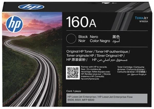 HP 160A Black Original LaserJet Toner Cartridge, Average cartridge yields 10,500 HP 160A Black Original LaserJet Toner Cartridge, Average cartridge yields 10,500