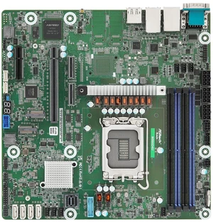 ASRock Rack Server Motherboard W880D4U Micro-ATX Single Socket LGA 1851 Intel ASRock Rack Server Motherboard W880D4U Micro-ATX Single Socket LGA 1851 Intel
