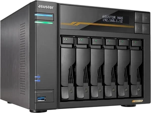 Asustor Lockerstor 6 Gen3 6 Bay NAS Quad-Core 2.3GHz 2x 10GbE Ports AS6806T Asustor Lockerstor 6 Gen3 6 Bay NAS Quad-Core 2.3GHz 2x 10GbE Ports AS6806T