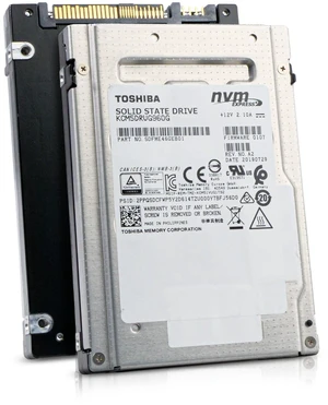 Toshiba CM5-R 960GB KCM5DRUG960G PCIe Gen 3.0 x4 4GB/s 3D TLC U.2 NVMe 2.5" SSD Toshiba CM5-R 960GB KCM5DRUG960G PCIe Gen 3.0 x4 4GB/s 3D TLC U.2 NVMe 2.5" SSD