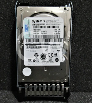 (NOT FOR HOME PC!) IBM 81Y9670 81Y9671 81Y3812 300GB 15K RPM 6Gb/s 2.5" SAS SERVER HDD Hard Drive (NOT FOR HOME PC!) IBM 81Y9670 81Y9671 81Y3812 300GB 15K RPM 6Gb/s 2.5" SAS SERVER HDD Hard Drive