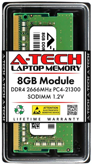 8GB DDR4-2666 Lenovo ThinkPad T490 L14 Gen 1 Intel P14s Gen 1 Intel Memory RAM