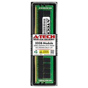 (NOT FOR HOME PC!) 32GB DDR4 PC4-19200R ECC RDIMM (Replacement for Dell A8868768) Server Memory RAM (NOT FOR HOME PC!) 32GB DDR4 PC4-19200R ECC RDIMM (Replacement for Dell A8868768) Server Memory RAM
