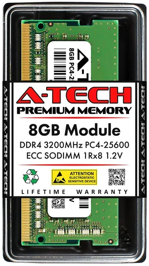 (NOT FOR HOME PC!) 8GB PC4-3200 ECC SODIMM Synology DiskStation DS1823xs+ Memory RAM (NOT FOR HOME PC!) 8GB PC4-3200 ECC SODIMM Synology DiskStation DS1823xs+ Memory RAM