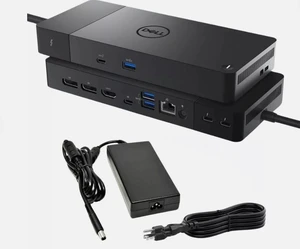 Dell Thunderbolt 4 USB-C Dock WD22TB4 HDMI DP RJ45 with 180W AC Adapter MT6V9 Dell Thunderbolt 4 USB-C Dock WD22TB4 HDMI DP RJ45 with 180W AC Adapter MT6V9