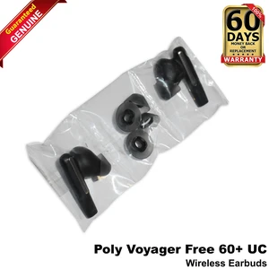 Poly Voyager Free 60+ UC Teams Wireless Earbuds L+R ONLY NO CASE Black 8L5A8AA Poly Voyager Free 60+ UC Teams Wireless Earbuds L+R ONLY NO CASE Black 8L5A8AA