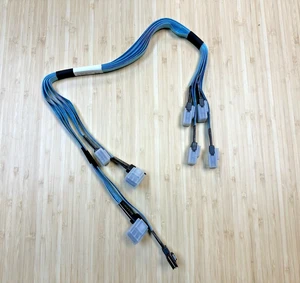 (NOT FOR HOME PC!) HPE 781579-001 4x4 Mini-SAS Cable From SAS Expander To SFF Cage 784629-001 (NOT FOR HOME PC!) HPE 781579-001 4x4 Mini-SAS Cable From SAS Expander To SFF Cage 784629-001
