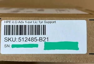 HPE iLO Advanced Paper License iLO5 w/ 1x Year Support on Licensed Features HPE iLO Advanced Paper License iLO5 w/ 1x Year Support on Licensed Features