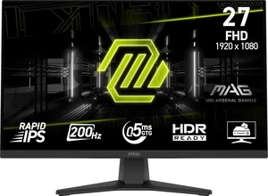 MSI MAG 274F 27" IPS FHD 200Hz 0.5ms, FreeSync HDR Ready Tilt, Gaming Monitor MSI MAG 274F 27" IPS FHD 200Hz 0.5ms, FreeSync HDR Ready Tilt, Gaming Monitor