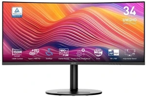MSI Modern MD342CQP 34" UWQHD Curved Monitor FreeSync Premium HDMI & DisplayPort MSI Modern MD342CQP 34" UWQHD Curved Monitor FreeSync Premium HDMI & DisplayPort