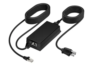 Poly PoE++ 65W 2.5G Adapter with 3.66m CAT6A Cable and Power Cord Poly PoE++ 65W 2.5G Adapter with 3.66m CAT6A Cable and Power Cord