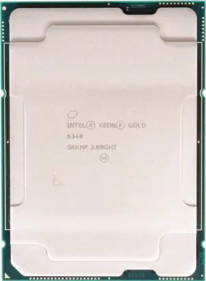 Intel Xeon Gold 6348 Ice Lake 2.6 GHz 42MB L3 Cache LGA 4189 235W CD8068904572204 Server Tray Processor Intel Xeon Gold 6348 Ice Lake 2.6 GHz 42MB L3 Cache LGA 4189 235W CD8068904572204 Server Tray Processor