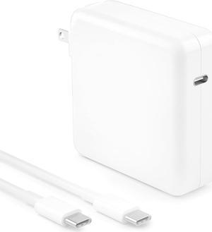 Mac Book Pro Charger - 118W USB C Charger Fast Charger for MacBook Air iPad Pro  Galaxy and All USB-C Devices 7.2ft USB C to C Cable
