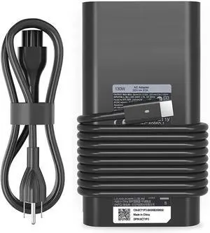 130W USB C Charger Replacement for Dell USB-C Laptop Charger,Dell Precision 5470 5480 5550 5560 5530 5570 5750 5760 3550 3560 3570 3571 3561,Dell XPS 15 9520 9530 XPS 17 9720 9730 Type C AC Adapter