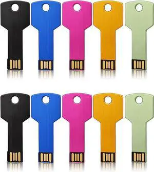 USB 8GB Flash Drive 10 Pack Waterproof USB Key Jump Drive Cute Flash Drive 2.0 Portable Metal Memory Stick Zip Drive Pendrive Black Blue Pink Gold Green USB 8GB Flash Drive 10 Pack Waterproof USB Key Jump Drive Cute Flash Drive 2.0 Portable Metal Memory Stick Zip Drive Pendrive Black Blue Pink Gold Green