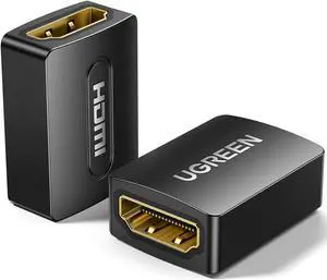 HDMI Coupler 2 Pack 4K@60Hz HDMI Female to Female Adapter HDMI 2.0 Extender for HDMI Cables 3D HDMI Connector Compatible with HDTV  TV Stick Chromecast Nintendo Switch Xbox PS5/4 Laptop PC