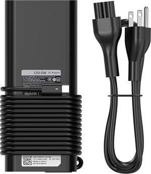 Original Replacement for  130W Laptop Charger USB C Type C Slim AC Power Adapter for  Xps 17 Precision 5550 5530 2in1 XPS 15 2in1 9575DA130PM170 HA130PM170 0K00F5 K00F5 0M0H25 M0H25 T4V18