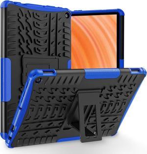for 2023 Release Fire HD 10 Tablet Case(Fit 13th Generation Not Fit 11th/9th/7th Gen) Dual Layer Heavy Duty Shockproof Rugged Case with Kickstand for Kids Also for 10in Sony Nokia