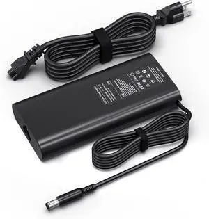 90W Laptop Charger for Dell Latitude E6410 E6420 E6430 E6440 E6540 7490 7390 7480 5490 5580 5480 3190 E5470 E6520 E7440 E7450 with Size 7.4x5.0mm Power Supply Cord Plug