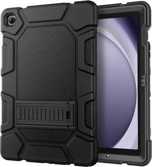 Case for  Galaxy Tab A9+/A9 Plus 11 2024 Model (SM-X210/X216/X218) Heavy Duty Shockproof Rugged High Impact Protective Case Black