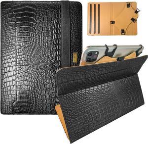 10.1 Tablet case 10 inch Tablet Case 360 Degree Rotating Universal Tablet Case for All 9-11 Inch Tablets Protective Case Cover for iPad  Google...(Black)