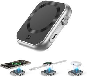 Magnetic Portable Charger, 5000mAh for Magsafe Power Bank,22.5W Fast Charging Wireless Power Bank for iPhone 15/14/13/12,Apple Watch Series,Airpods