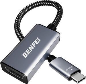 USB C to HDMI Adapter USB Type-C to HDMI Adapter [Thunderbolt 3/4 Compatible] with iPhone 15 Pro/Max MacBook Pro/Air 2023 iPad Pro iMac S23 XPS 17 Surface Book 3 and More