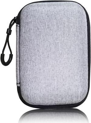 Hard Drive Case Carrying Bag Storage Organizer Multi-Purpose Shockproof Universal Carry Pouch Compatible with  WD Elements  2.5 EVA Shockproof Travel Case